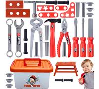 Attrezzi per bambini, set di costruzione con per bambini, set per bambini di gioco simbolico per lo sviluppo precoce a casa asilo e attività prescolari
