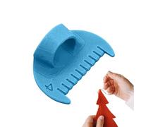 Attrezzi per cucito a mano, manuale per l'allineamento del cucito, misuratori di aghi per trapuntatura, modello di cucitura preciso, impugnatura semplice, protezione ergonomica per le dita per l'arte