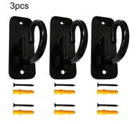 Attrezzi per Esercizi a Parete Set di 3 Ancoraggi per Uso Bande di Resistenza