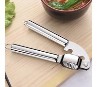 Attrezzi Per La Cucina Schiaccia Aglio Acciaio Inox Maestro Di Noce