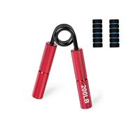 Attrezzi per l'allenamento della forza di presa, 50LB-350LB Rinforzatore for dita Esercitatore for muscoli Braccia Allenatore Recupero Polso Attrezzatura da palestra(Purple,200LB)