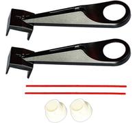 Attrezzi per olio per catena per moto, 2 , multifunzione con ausilio per la pulizia, applicatore per lubrificatore a catena per/sgrassatore per catena portatile, anti-perdite, set di 2 strumenti