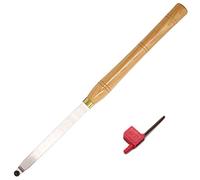 Attrezzi per tornitura del legno da 40 cm, con punta in carburo di carburo, con inserto rotondo in carburo Ci5 da 8,9 mm, per hobbisti del legno, fai da te o falegname