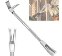 Attrezzo Barra Halligan Multifunzionale, Barra Di Leva 3 In 1 Da 30"/36"/24" Con Forcella For Ascia, Barra Di Leva Ad Ingresso Forzato In Acciaio Ad Alto Tenore Di Carbonio For Demolizione(61cm)
