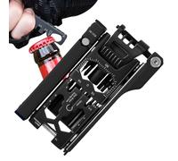 Attrezzo Bicicletta 38 in 1 - Multiuso | Smonta Catene, Punte Cacciavite, Apribottiglie Integrato, Portatile, Robusto, per Ciclismo all’aperto per esterno