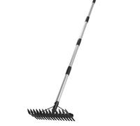 Attrezzo da cantiere modulare dotato accessori intercambiabili gestione versatile dei detriti Scuffle con sospeso