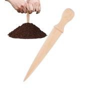Attrezzo da giardinaggio Dibber - Dibber portatile per piante in legno, strumento manuale preciso e riutilizzabile per piantare, fustellatrice ergonomica ed efficiente per cortile, fattoria, stufato