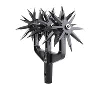 Attrezzo Da Giardino Per Coltivatore Rotante Con Denti In Acciaio Per Molle Temperato, Attrezzo Per Terreno Da Giardino 2 In 1 Motozappa Scarificatore Ventilata Tenuta In Mano