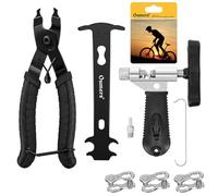 Attrezzo della Catena della Bici+Catena Pinza+Calibro a Catena, Kit Riparazione Bici per Riparazione della Bicicletta, Kit di Attrezzi per la Riparazione di Bici