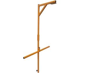 Attrezzo di sollevamento per condizionatore d'aria esterno, argano manuale e staffa, kit di montaggio essenziale in 3 pezzi per una facile installazione del condizionatore d'aria