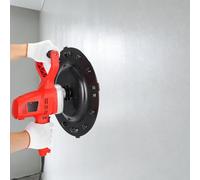 Attrezzo elettrico portatile per lisciare malta e cemento, 1280W, con regolazione a 6 velocità 80-200 giri/min
