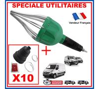 Attrezzo Expander Pneumatico Pinza Divaricatore + 10 Soffietto Cv Utilitaria SUV
