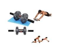 ATTREZZO FITNESS POWER STRETCH ROLLER WT-E08 ADDOMINALI BRACCIA SPALLE DORSALI