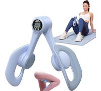 Attrezzo Ginnico per Interno Cosce Con timer,Allenatore per Muscoli del Pavimento Pelvico,Attrezzo Interno Coscia,Hip Trainer,Bodybuilding Fitness Perdita di Peso Dimagrante Attrezzo (blau)
