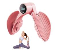 Attrezzo Interno Coscia, Allenatore per Muscoli del Pavimento Pelvico, Hip Trainer, Attrezzo Multifunzionale per Esercizi per Corpo, Torace, Gambe, Fianchi, Schiena, per Palestra in Casa Yoga (Rosa)