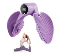 Attrezzo Interno Coscia, Allenatore per Muscoli del Pavimento Pelvico, Hip Trainer, Attrezzo Multifunzionale per Esercizi per Corpo, Torace, Gambe, Fianchi, Schiena, per Palestra in Casa Yoga (Purple)