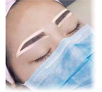 Attrezzo monouso permanente adesivo permanente sopracciglio Tatuaggio manuale, sopracciglia Grooming stencil, sopracciglia modellatura modelli sopracciglia governare Stenci, strumenti di trucco per il