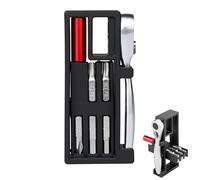 Attrezzo multiuso per bicicletta, robusto e compatto, kit di riparazione per ciclismo, chiave a lunga durata e accessorio per la manutenzione dei ciclisti, attrezzatura portatile e maneggevole, per