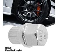 Attrezzo Nuovo Per La Rimozione Dei Bulloni Della Ruota In Acciaio Argento 1pz