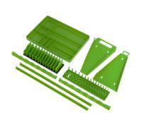 Attrezzo Organizer Portaoggetti Set 9pc - Hi-Vis Verde TSK01HV Sealey Nuovo