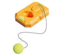 Attrezzo per allenamento da tennis, Kit per pratica solista, Allenatore di palla da 6 piedi con elastico resistente, Attrezzatura per esercizi di reazione, Attrezzatura da tennis con design regolabile