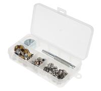 Attrezzo Per Bottoni Pressione Automatici in Metallo Kit Chiusura Scatto