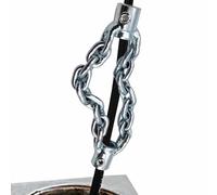 Attrezzo per catena di fognature, materiale antiruggine, albero flessibile compatibile | Quick Connect Design con struttura durevole, pulizia efficiente per bagni, giardini e ristoranti in ristoranti