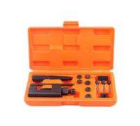Attrezzo Per Catena Di Motocicletta | Kit Tagliacatena E Rivettatrice Catena | Attrezzo per la Rimozione e Riparazione di Maglie,Per Mountain Bike, Bici da Strada, Moto da Fuoristrada, Garage, Officin