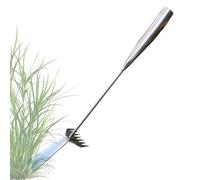 Attrezzo per Diserbo - 2 in 1 Resistente ed Ergonomico in Metallo | Estirpatore per Giardinaggio e Prato Tira Piantine,per Giardino Prato Esterno Fattoria Coltivazione Paesaggistica