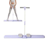 Attrezzo per esercizi da sci pieghevole, tavola da fitness multifunzionale, macchina scorrevole per esercizi, allenamento dei muscoli pelvici delle gambe per uomini e donne, riabilitazione indoor