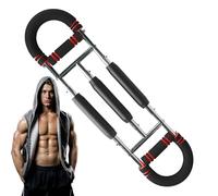 Attrezzo per esercizi per braccia, regolabile, a forma di U, portatile, da 20 a 100 kg, attrezzatura per l'allenamento della toracica per casa, palestra, fitness, boxe