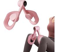 Attrezzo per esercizi per cosce, anca e interno coscia, allenamento muscolare del pavimento pelvico, conteggio automatico, rotazione a 360 gradi, attrezzatura per esercizi per cosce per casa