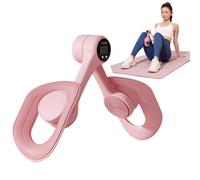 Attrezzo per esercizi per cosce, anca e interno coscia, con allenamento muscolare del pavimento pelvico, conteggio automatico, rotazione a 360 gradi, per tonificare le gambe e rafforzare i glutei a