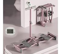 Attrezzo per esercizi per gambe, 2 in 1, con contatore, per allenare i muscoli del pavimento pelvico, macchina cardio per bodybuilding e modellamento dei glutei