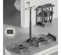 Attrezzo per esercizi per gambe, 2 in 1, con contatore, per allenare i muscoli del pavimento pelvico, macchina cardio per bodybuilding e modellamento dei glutei