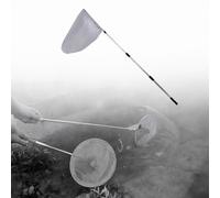 Attrezzo per esterni con retino per farfalle, manico in lega di alluminio,