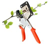 Attrezzo per innesto da giardino - Cesoie per potatura per piante | Criciture per innesto vegetale 2 in 1 | Utensile da taglio da giardino per impieghi pesanti con manico ergonomico per ramo della