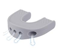 Attrezzo per la mascella a forma di U, per allenare la mascella, con scatola portaoggetti, per adulti