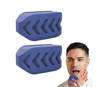 Attrezzo per la mascella in silicone, per uomini e donne, massaggiatore per il viso in silicone Sculptor Ball Masseter | Rafforzatore di toner di design portatile per