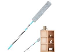 Attrezzo Per La Pulizia Sotto Gli Elettrodomestici, Pulizia Polvere Retrattile per il Fondo dei Mobili, Spolverino Lavabile, Per Divano Camera Da Cucina Mobili Soggiorno Auto Casa Frigorifero