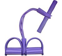 Attrezzo per l'allenamento Multifunzionale della Corda per Esercizi di Sit-up per Esercizi di Sollevamento Gambe per Esercizi di Body-Building, Attrezzi per l'allenamento per Sit-up a 4 Tubi (Viola)