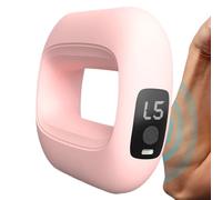 Attrezzo per Massaggio Fasciale, Fascia Massaggiatrice ad Anello per Cellulite, Anello Vibrante con Cintura per Rilassamento Muscolare Modellazione Vita Corpo Intero Uomini Donne