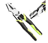 Attrezzo per mozzo - 23 cm robusto strumento manuale, pinza combinata, per lavori elettrici e fai da te, per crimpare, avvolgere, tagliare, tagliare e colonne