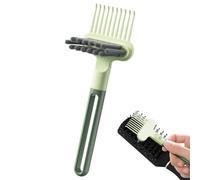 Attrezzo Per Pulire Spazzole Per Capelli - Strumento 2 In 1 Per Pulire E Rimuovere I Pelucchi Dalla Spazzola,Bellezza per Polvere Sporcizia Camera da Letto Bagno Salone Vanità Viaggio