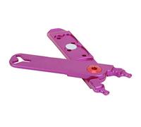 Attrezzo Per Rimozione Della Catena a Maglie Rapide Pinza Per Maglie Per Valvole Leva Per Pneumatici Riparazione Della Bici(Viola)