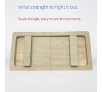 Attrezzo per Rinforzare la Presa, Tavola da Competizione per Dita e Polso in Legno, 28x14x1.5 cm (11x5.5x0.6 pollici), per Scalatori e Fitness