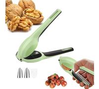 Attrezzo Per Schiacciare Noci | Pinza per Castagne Portatile a Risparmio di Fatica,Schiaccianoci per Pecan in Acciaio Inossidabile | Per Casa, Cucina, Chef, Anziani, Mani Deboli, Giovani