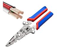 Attrezzo per Spelare i Fili,Ad Alta Resistenza Pieghevole Con Manico | Pinza Manuale da Elettricista per la Spelatura dei Fili | per Fabbrica Garage Laboratorio Hobbisti Principianti Professionisti