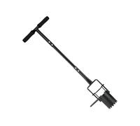 Attrezzo Piantabulbi per Giardino - Trapiantatore Giardino a Manico Lungo | Dissodatore Multiuso in Acciaio Precisione Ergonomico e Portatile per Cura del, Giardinaggio, Trapianto Piantine, Arieggiat