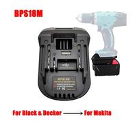 Attrezzo Potente Batteria Adattatore 18v BL1830 BL1840 Cavo Al for Nero &
